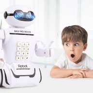 Копилка-светильник Робот Saving Boxn с купюроприемником - Копилка-светильник Робот Saving Boxn с купюроприемником