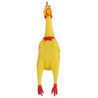Сумасшедшая кричащая Курица Crazy Chicken антистресс 29 см