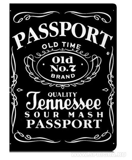 Обложка для паспорта "Jack"