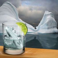Форма для льда кораблик "Титаник", силиконовая