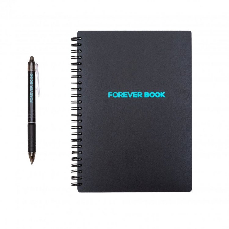  Многоразовый умный вечный блокнот Forever Book с ручкой 21,5 x 16 см