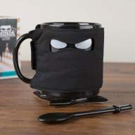 Кружка Ниндзя Ninja Mug с подставкой и ложкой - Кружка Ниндзя Ninja Mug с подставкой и ложкой