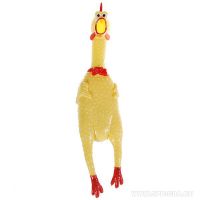 Сумасшедшая кричащая Курица Crazy Chicken антистресс 16 см