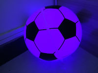Надувной мяч с LED подсветкой